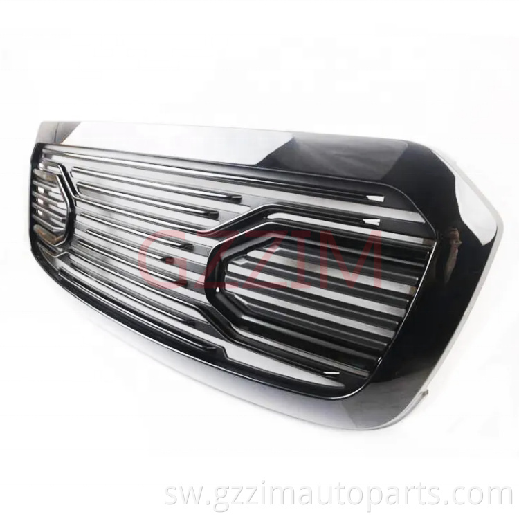 Modified Baking Paint  Aluminum Alloy Front  Middle Grille Used For RAM 1500 2013-2018
